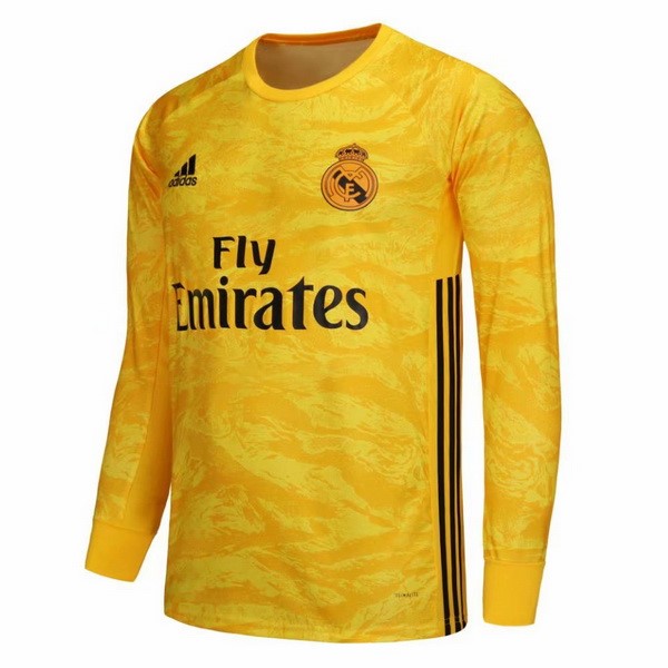 Camiseta Real Madrid 1ª ML Portero 2019-2020 Amarillo